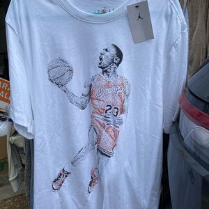Air Jordan Nike graphic tee 2XL